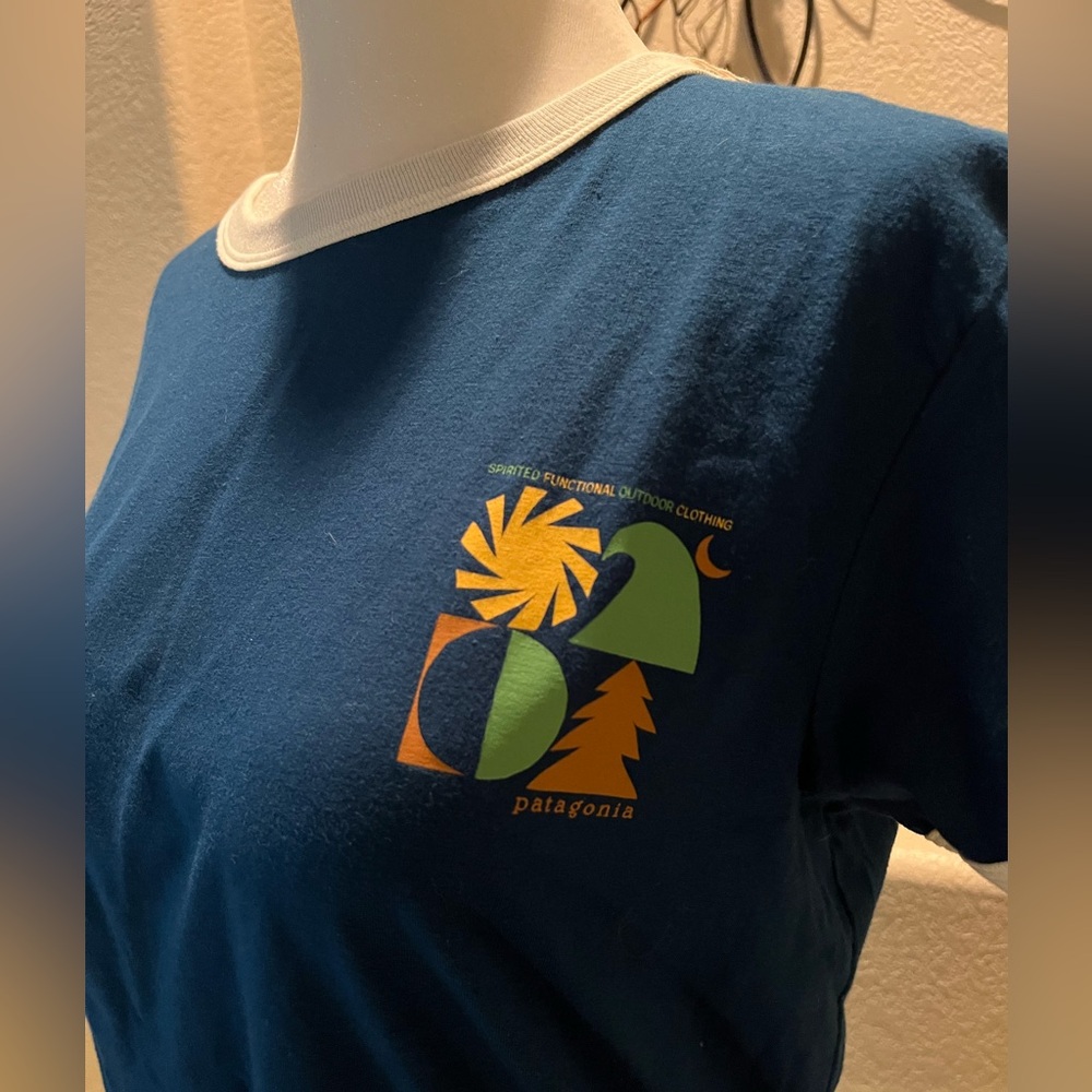 Patagonia Blue Graphic T-Shirt